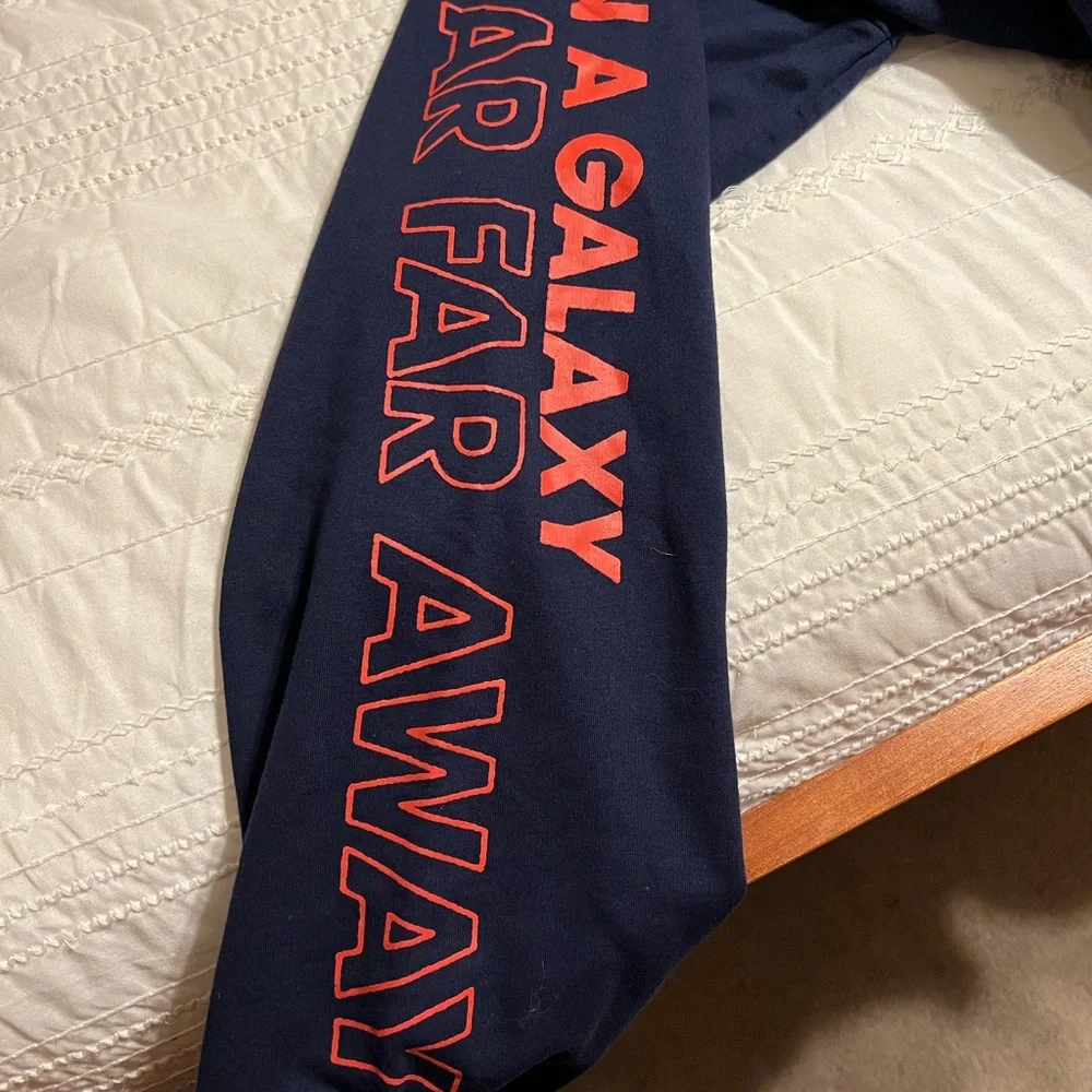 💕🌼  NWT Star Wars Mens Navy Sweatshirt Disney size XL - Picture 7 of 7